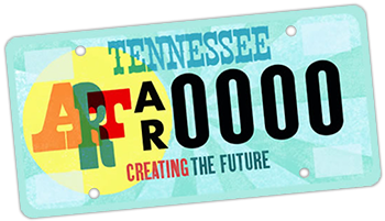 TN Art License Plate